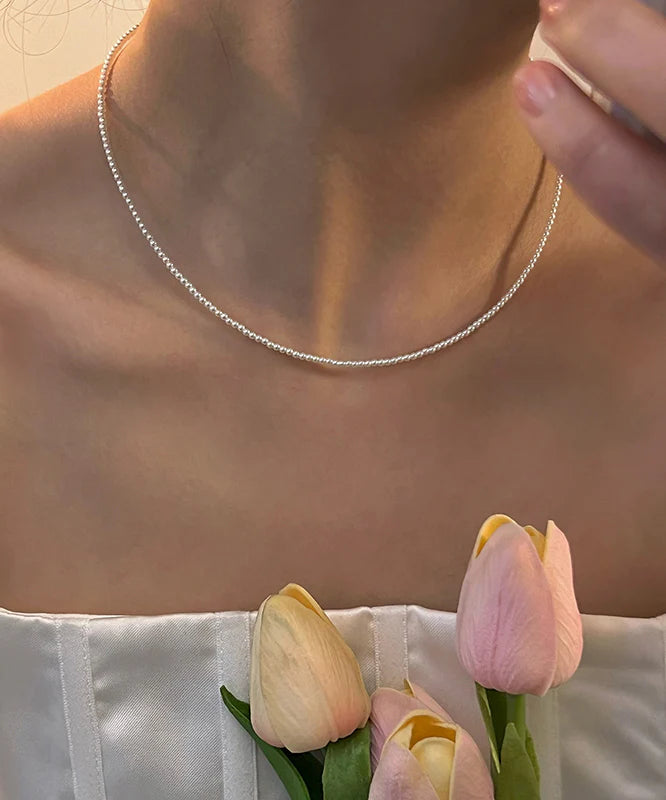 Pearl Princess – Elegant White Pearl Necklace