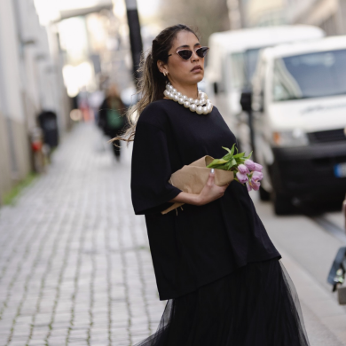 Double Luxe Bold White Pearl Choke