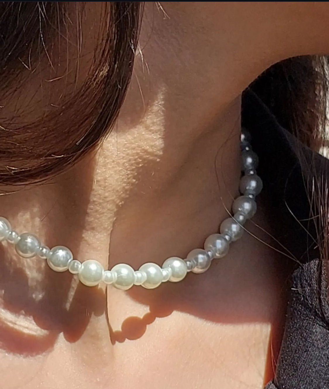 Delicate White Pearl Choker – Simple & Timeless