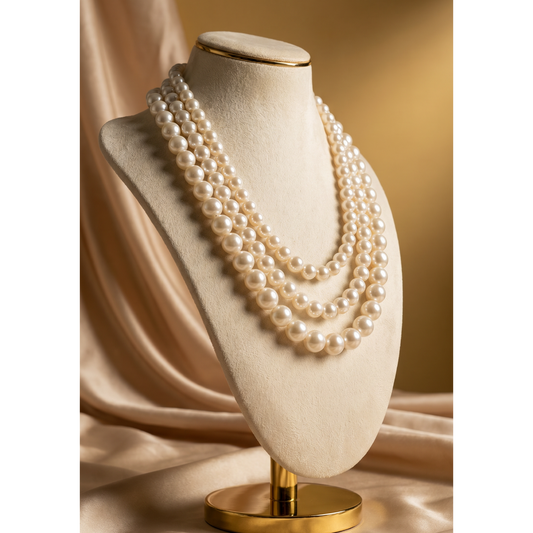 Timeless Beauty Handmade Pearl Choker