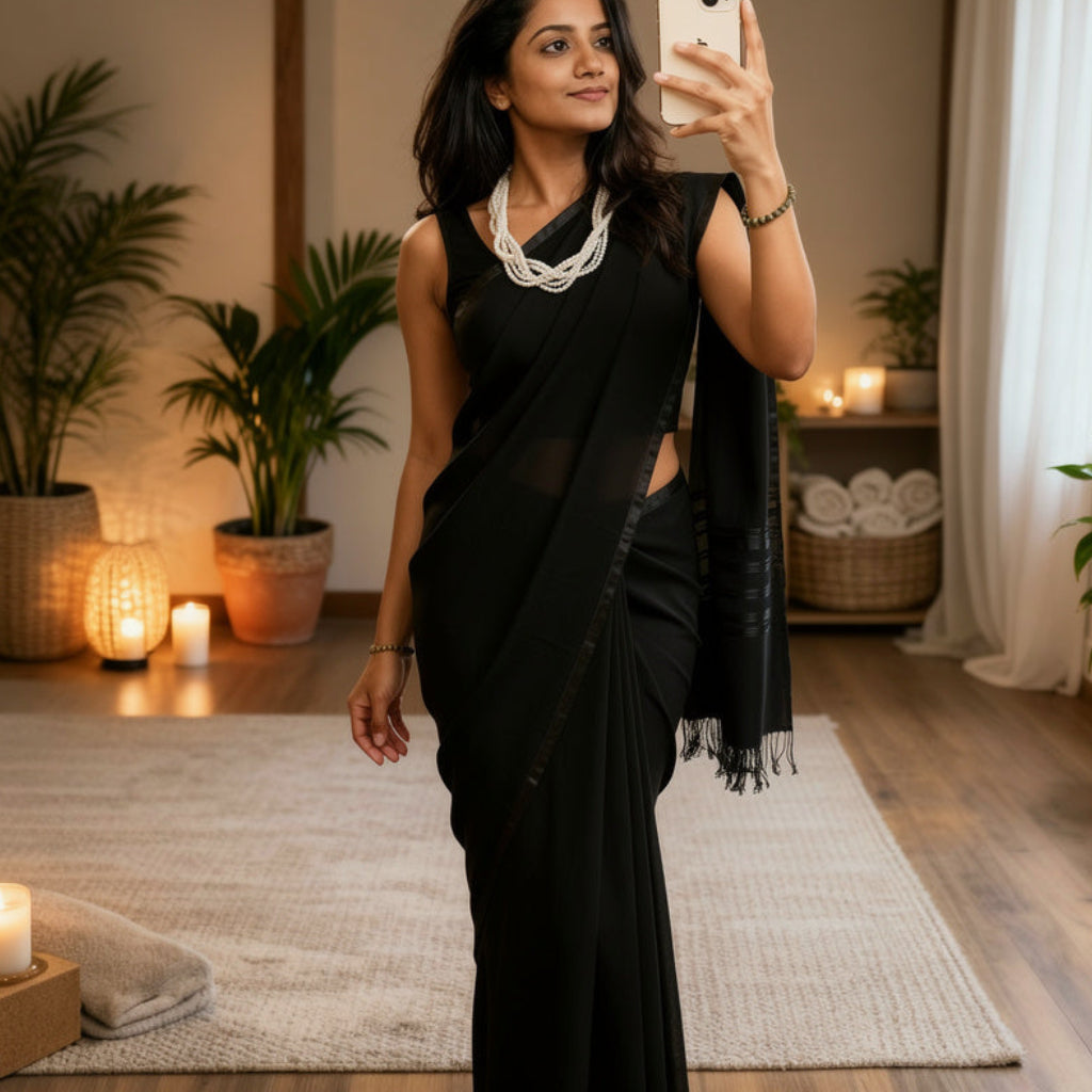 Six-Strand Ivory Pearl Necklace | Adjustable Handmade Classic