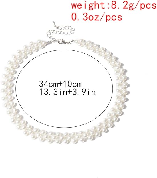 Dew Drop – Minimal Small Pearl Choker