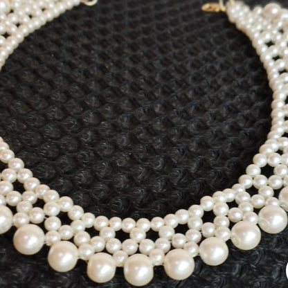 Handmade Pearl Choker