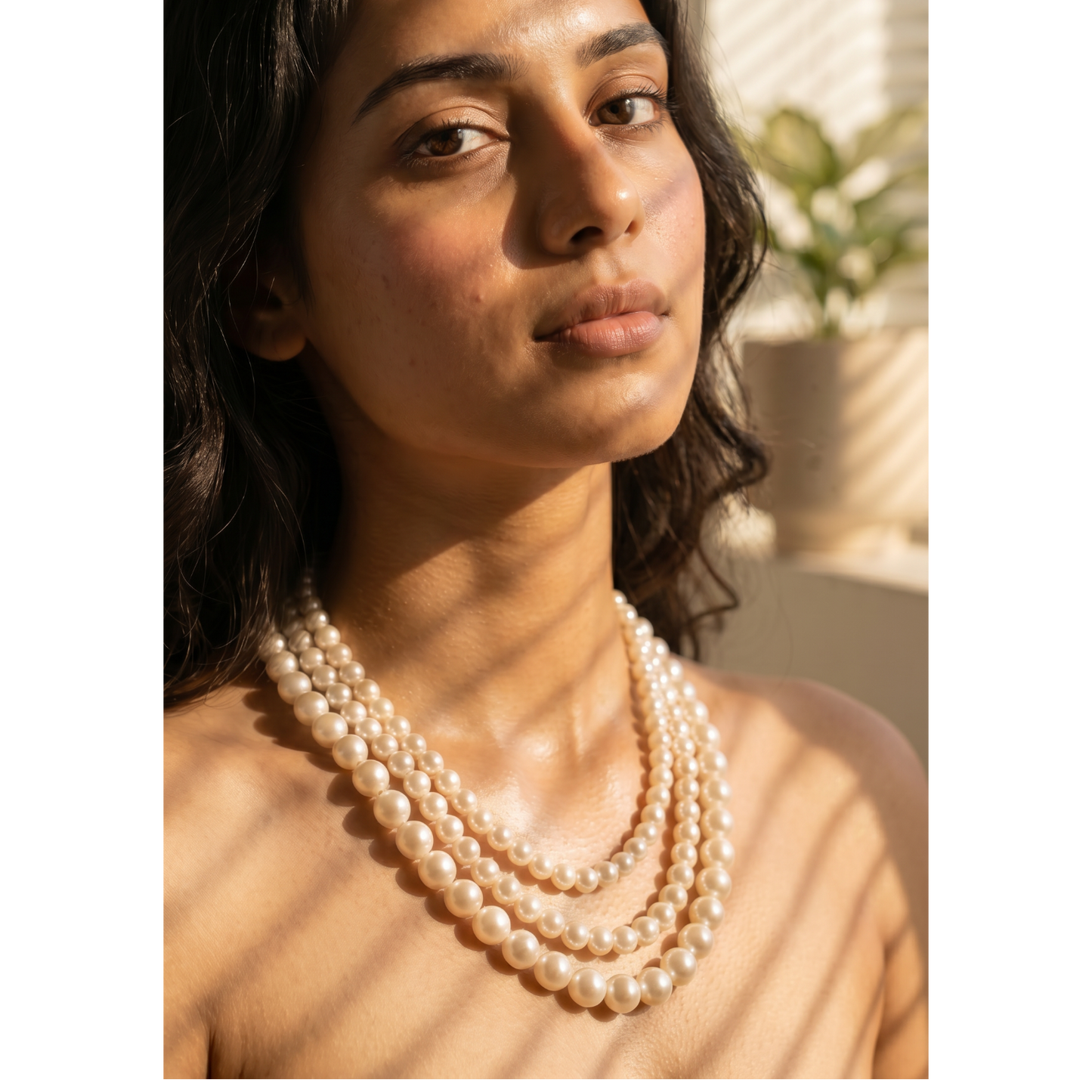 Timeless Beauty Handmade Pearl Choker