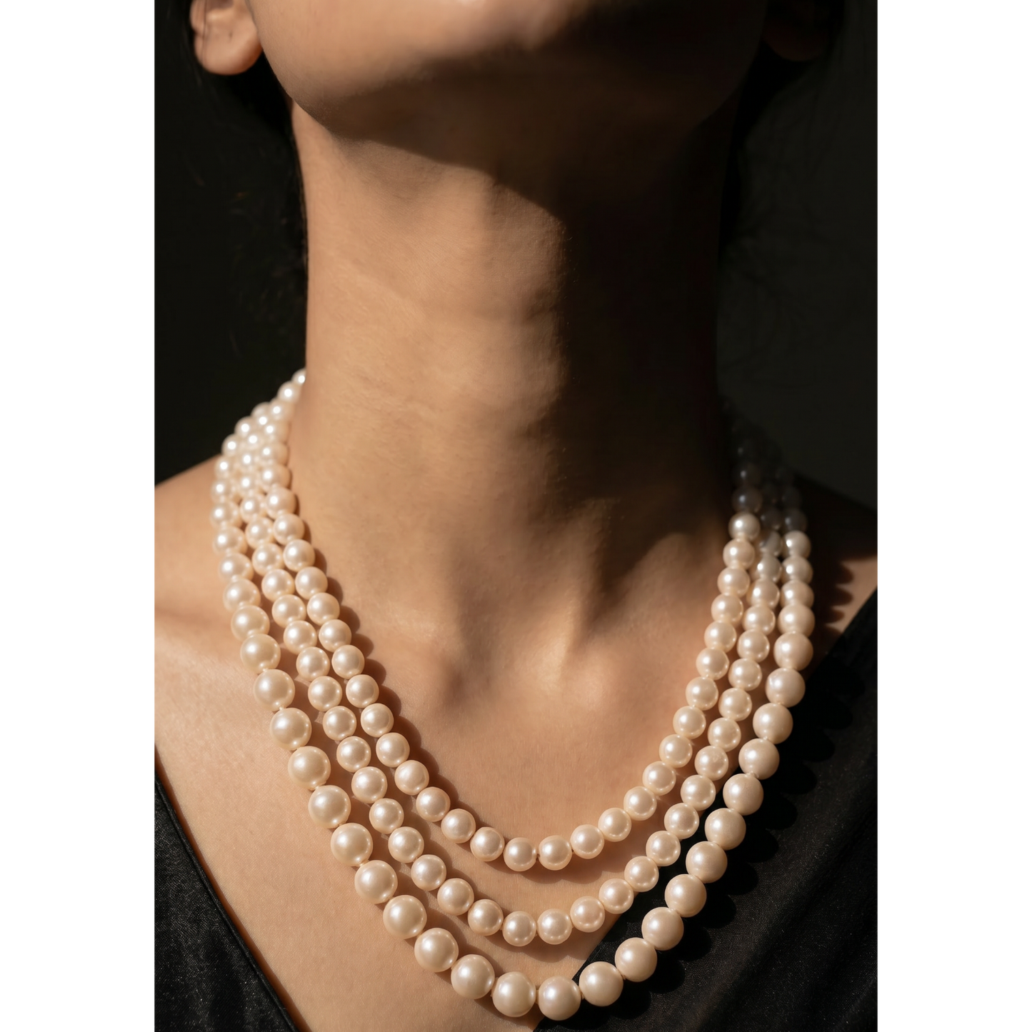 Timeless Beauty Handmade Pearl Choker