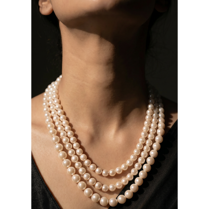 Timeless Beauty Handmade Pearl Choker