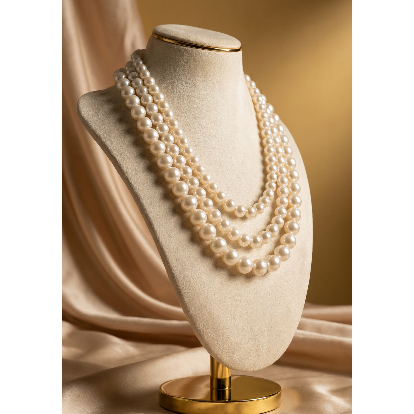 Timeless Beauty Handmade Pearl Choker
