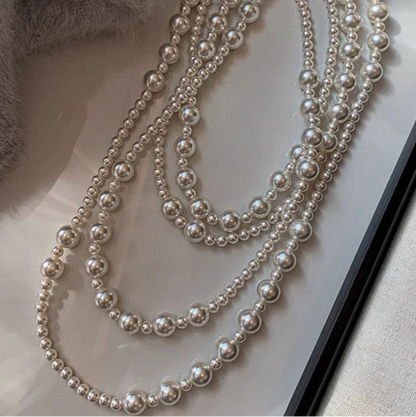 Pure Grace – Long White Pearl Strand