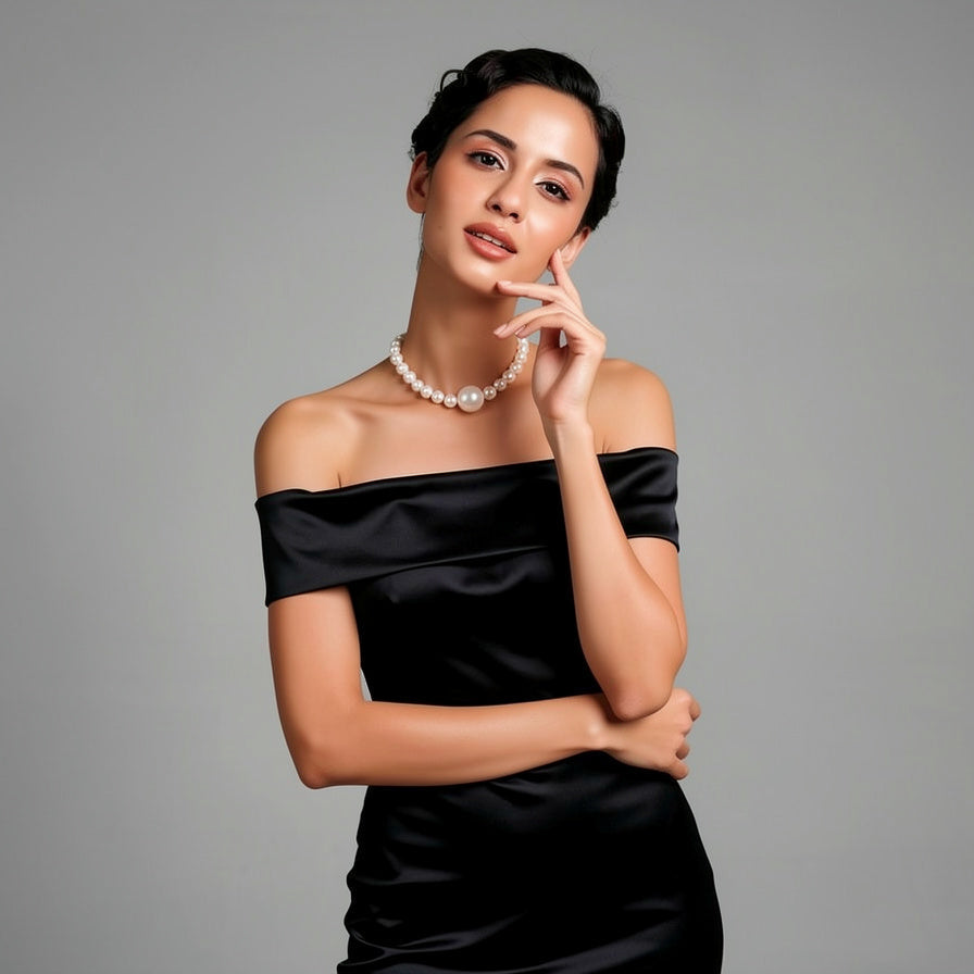 Timeless Grace Pearl Necklace