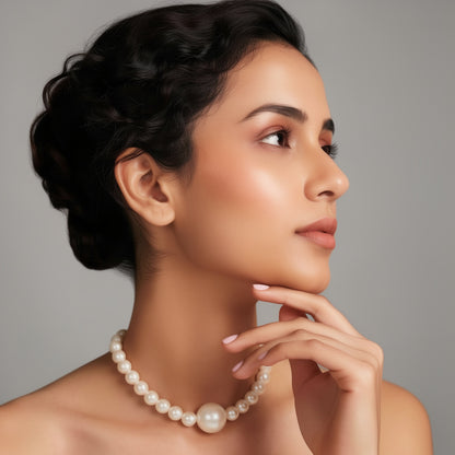 Timeless Grace Pearl Necklace