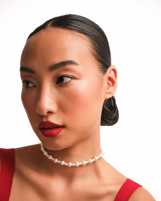 Handmade Mini Pearl Necklace – Subtle & Sophisticated