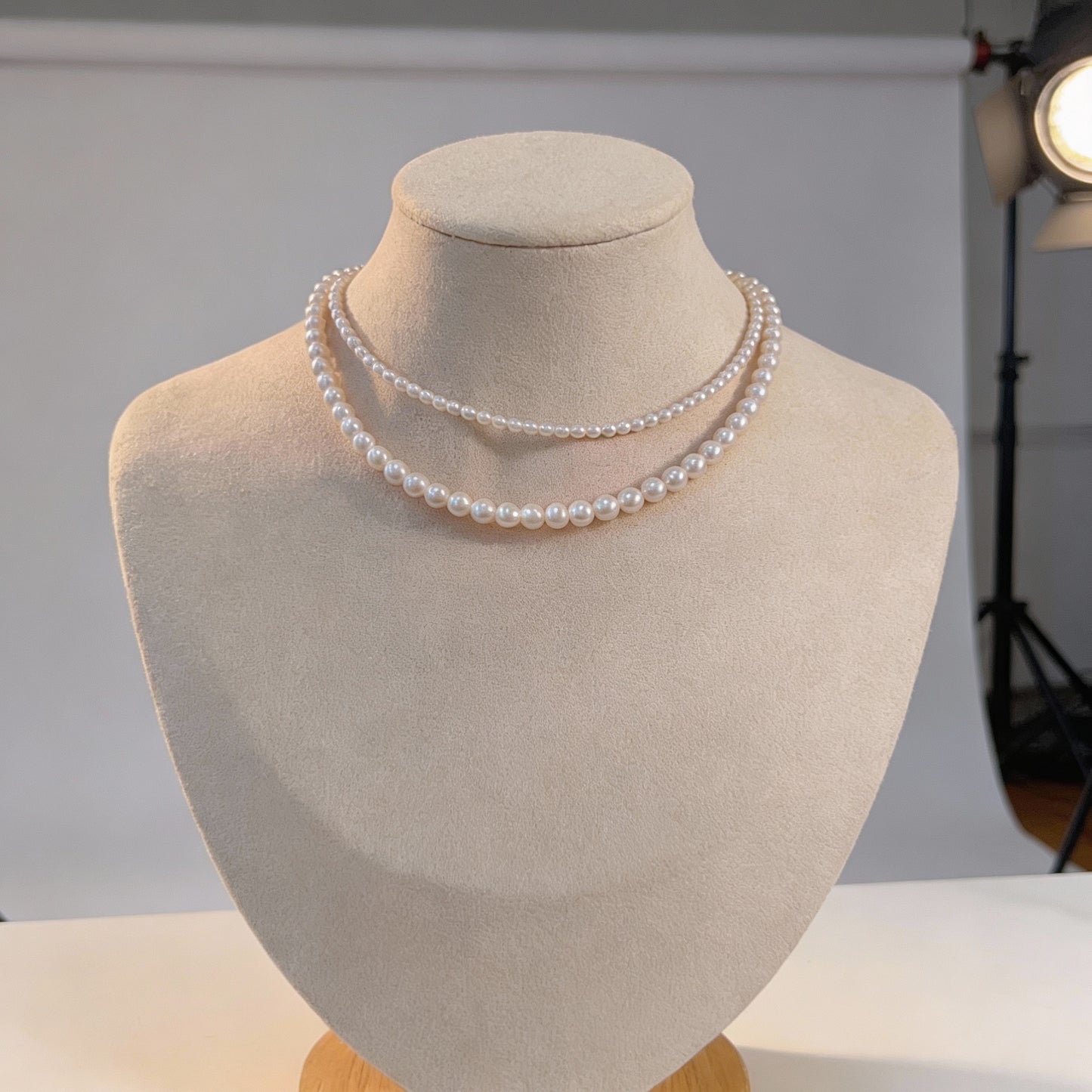 Pearl Princess – Elegant White Pearl Necklace