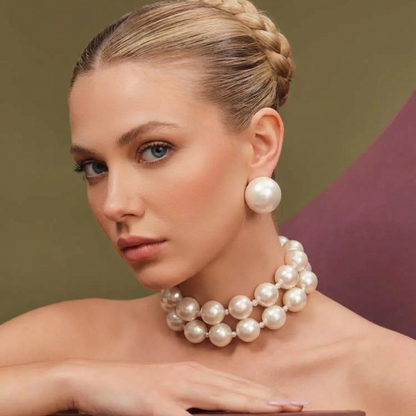 Statement Pearl Necklace