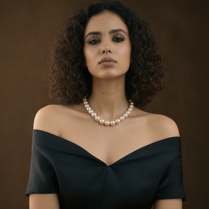 Handmade Triple Strand Pearl Necklace (3 Necklaces)