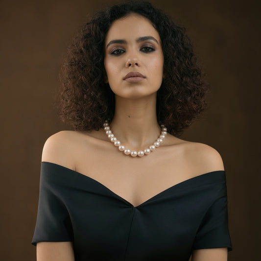 Handmade Triple Strand Pearl Necklace (3 Necklaces)