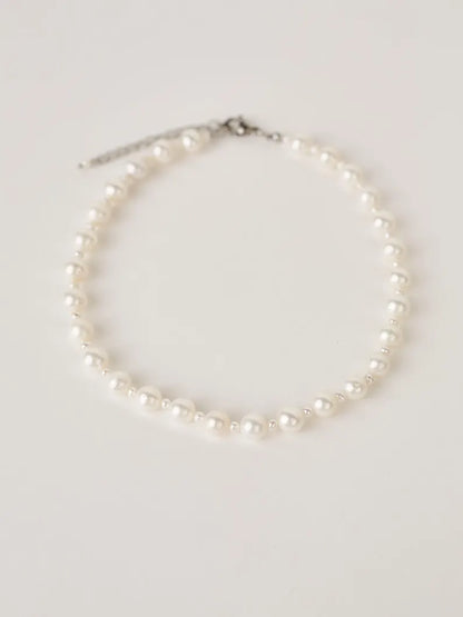 Pure Dew – Dainty Minimal Pearl Necklace